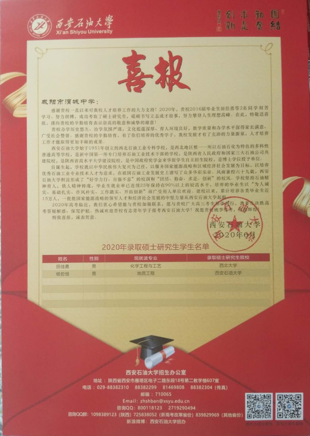 喜報(bào)（二）